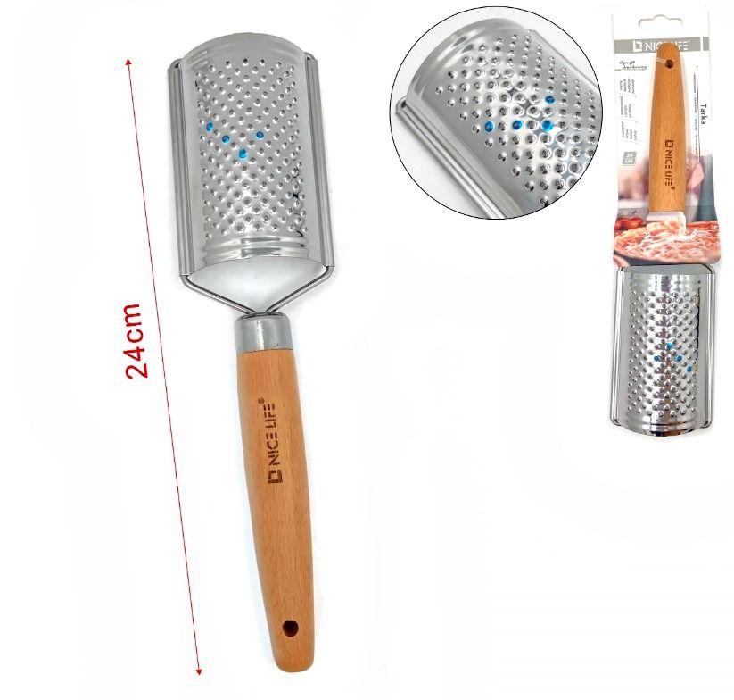Hand grater with a handle