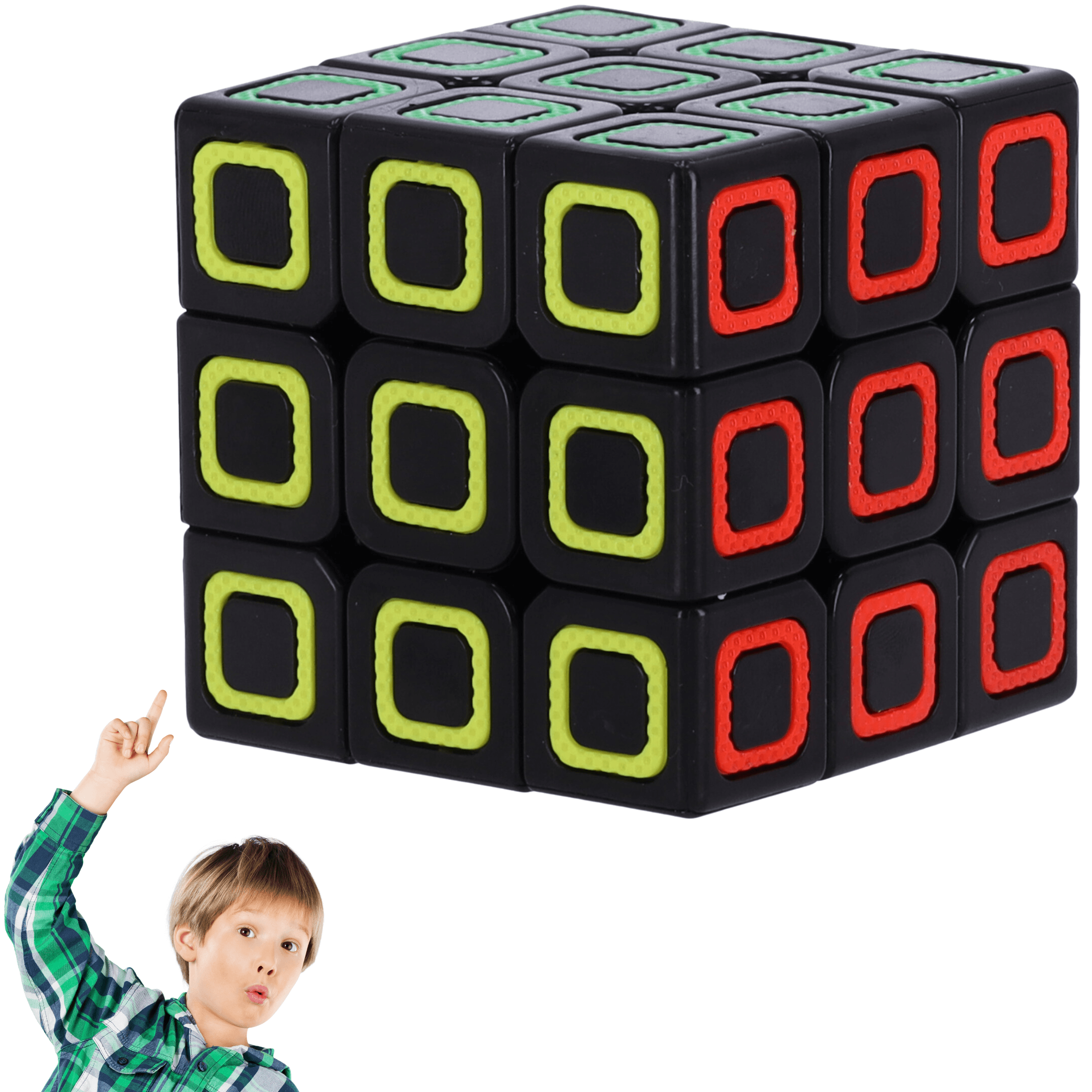 Modern puzzle, logic cube, Rubik's Cube - type VIII