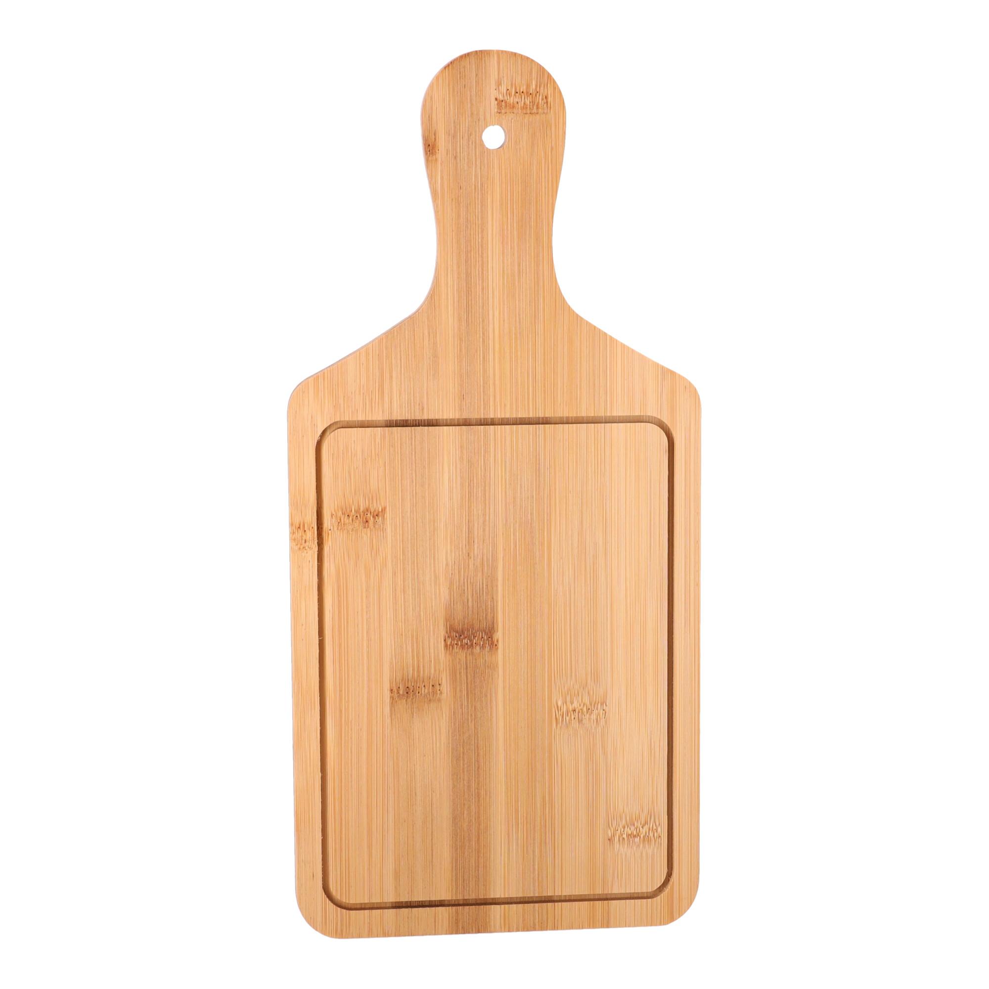 Wooden pizza board - rectangular, small