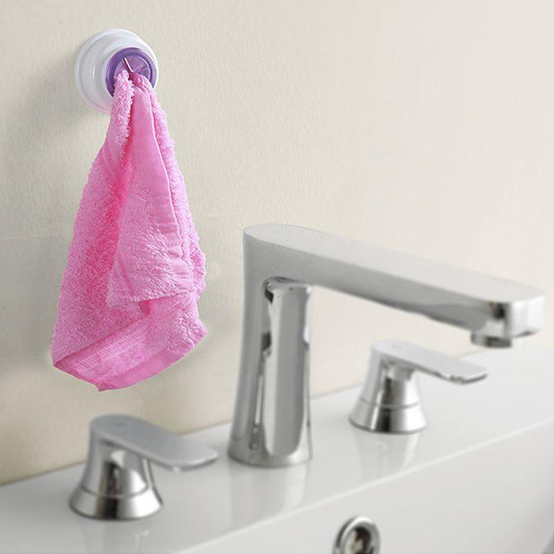 Wciskany wieszak na ręcznik- fioletowy