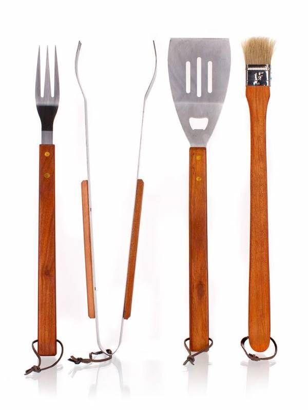 4pc barbecue utensil set