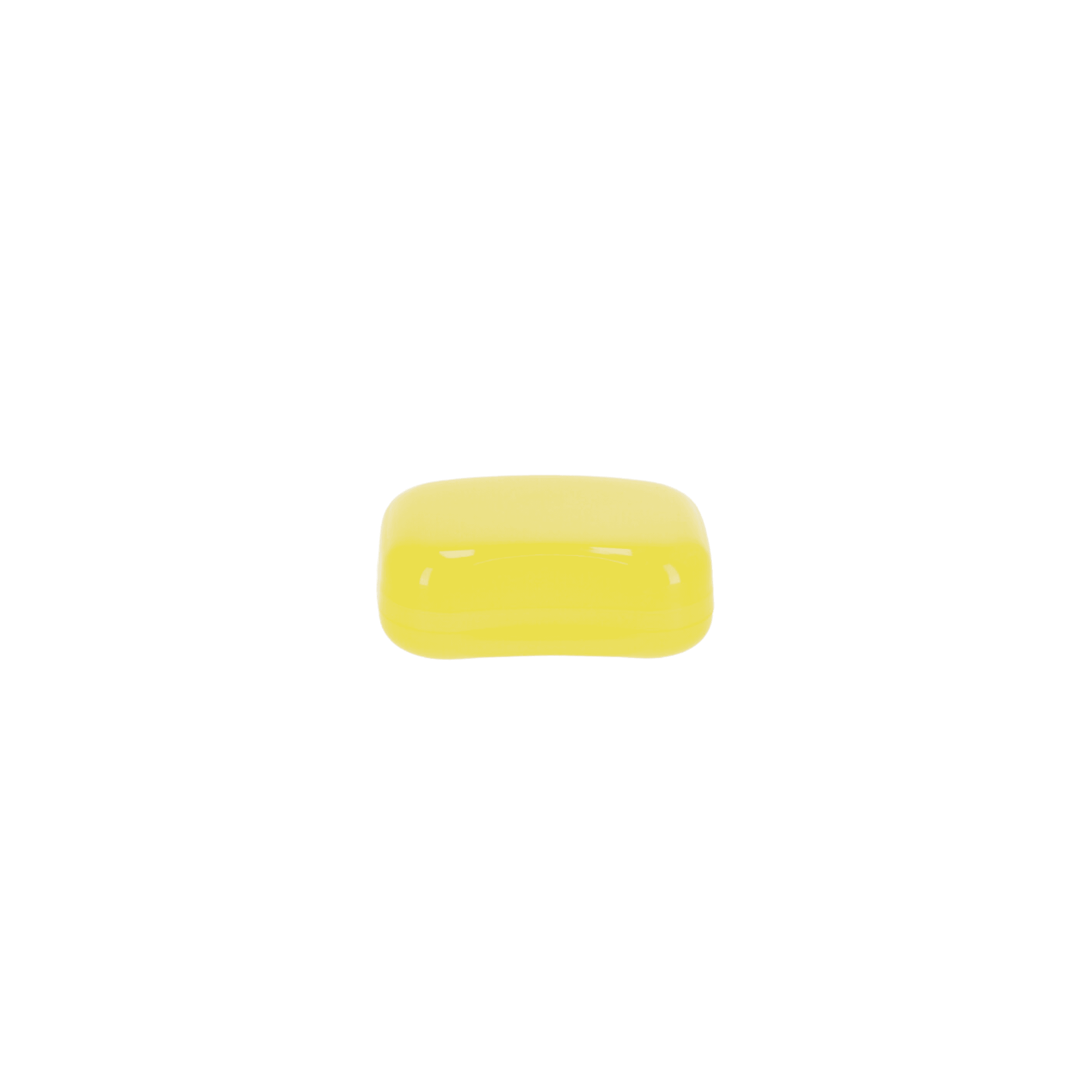Mydelniczka turystyczna, Mydelniczka plastikowa zamykana, typ III - żółty
