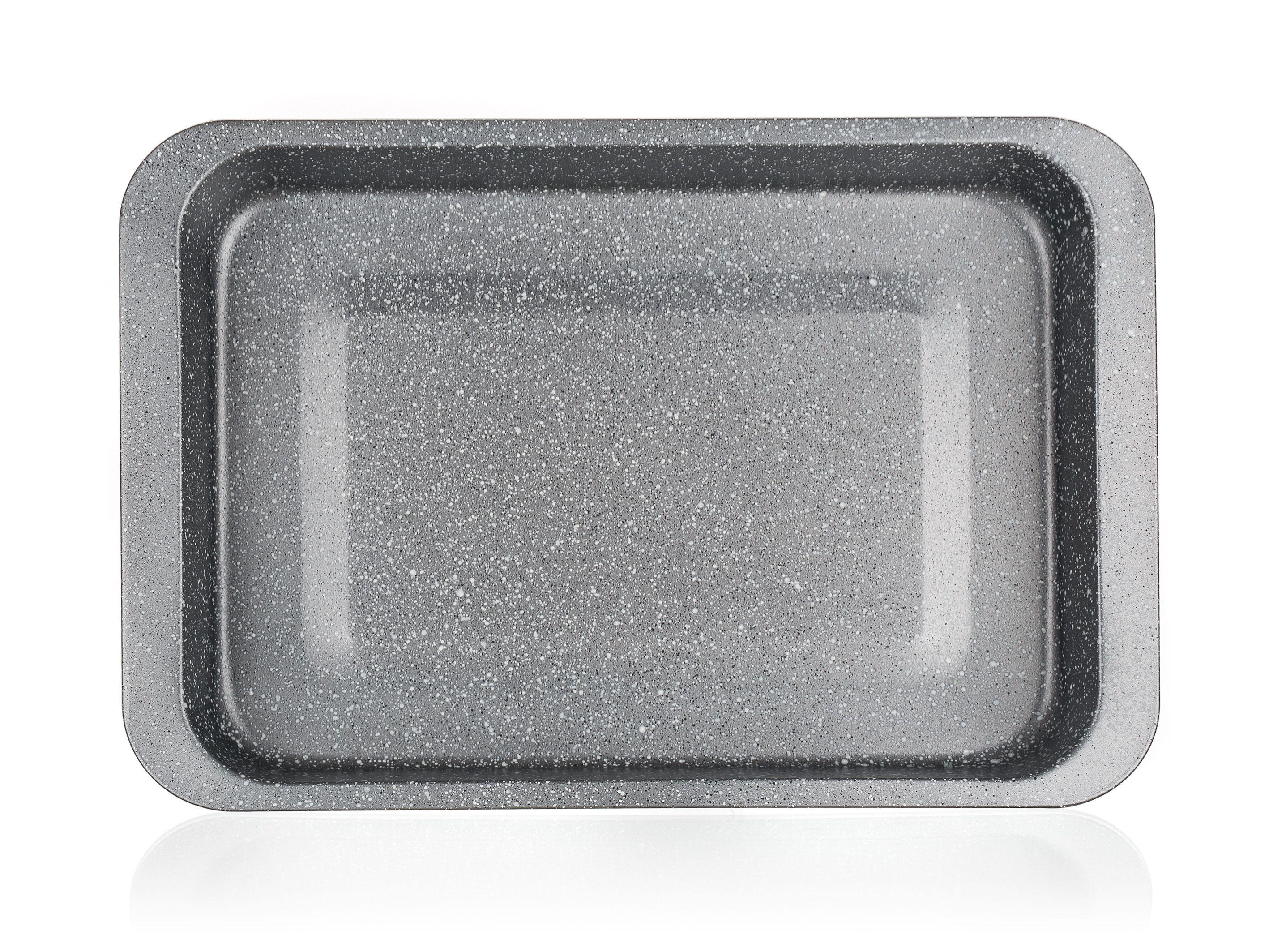 Deep baking tray Granite 36.5x27x4.5cm